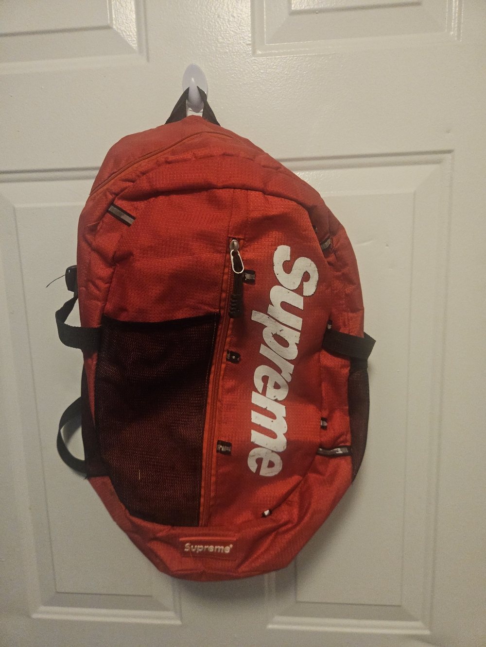 SS17 Supreme Red Backpack - Men's Everyday Bag
